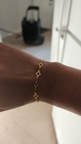 Customer photo review of Permanent jewelry gold filled