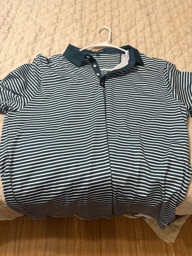 Customer photo review of Tight Stripes - Green/White