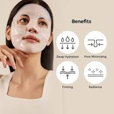 Customer photo review of Nakts hidrogela maska ar keramīdiem Biodance Hydro Cera-Nol Real Deep Mask