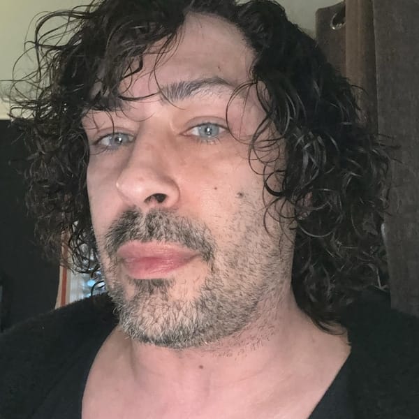 Customer photo review of Men Human Hair Wig Black Lace Front Curly Short Hair With Bangs Messy Thick Realistic 13X6