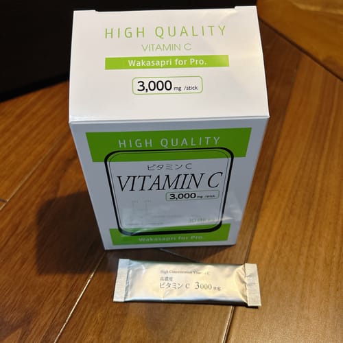 Customer photo review of 高濃度ビタミンC 3,000mg -Wakasapri for Pro.