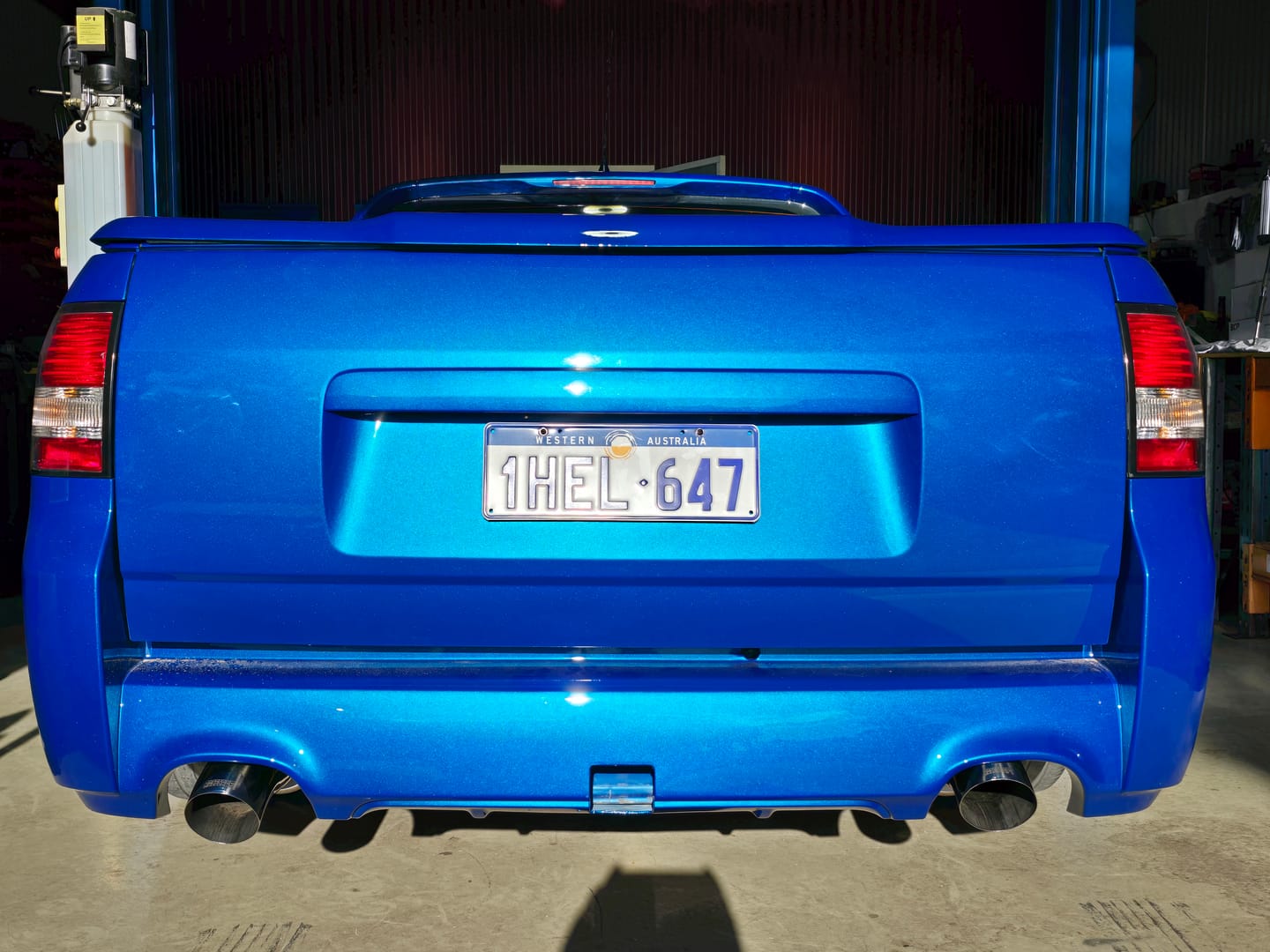 Customer photo review of Bolt-On Mufflers VE-VF