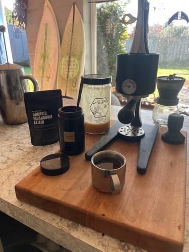 Customer photo review of » Blackgold Glass Jar (100% off)