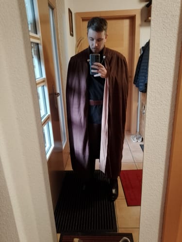 Customer photo review of Count Dooku Cosplay Kostüme Halloween Karneval Outfits