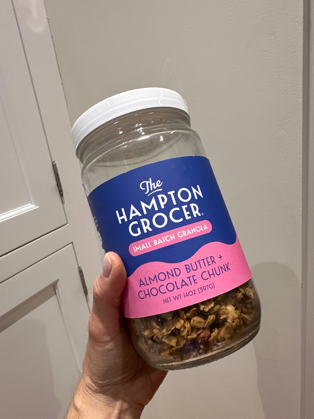 Customer photo review of Almond Butter with Chocolate