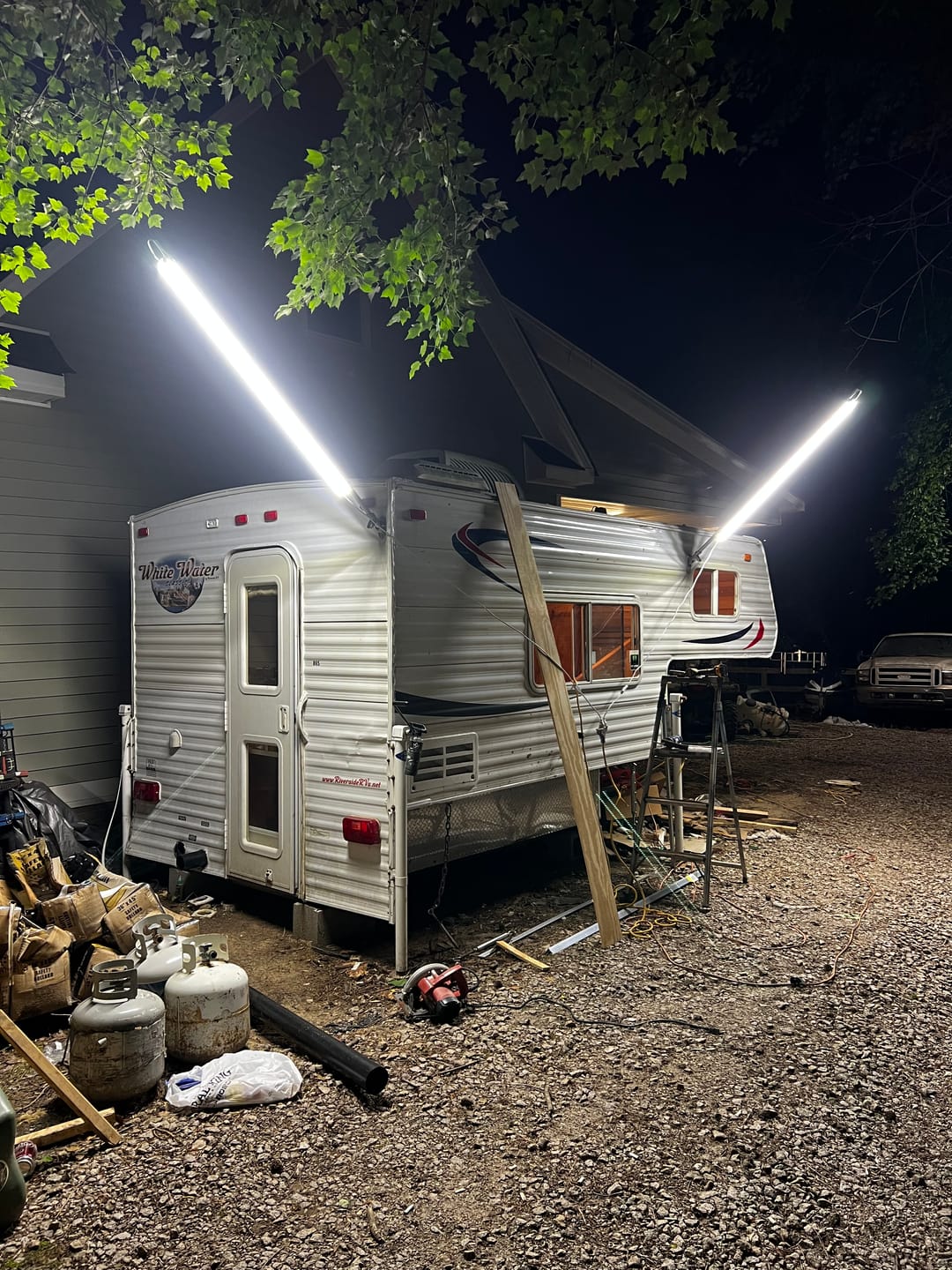 Customer photo review of Racing Pit Light Kit - 20,000 Lumens