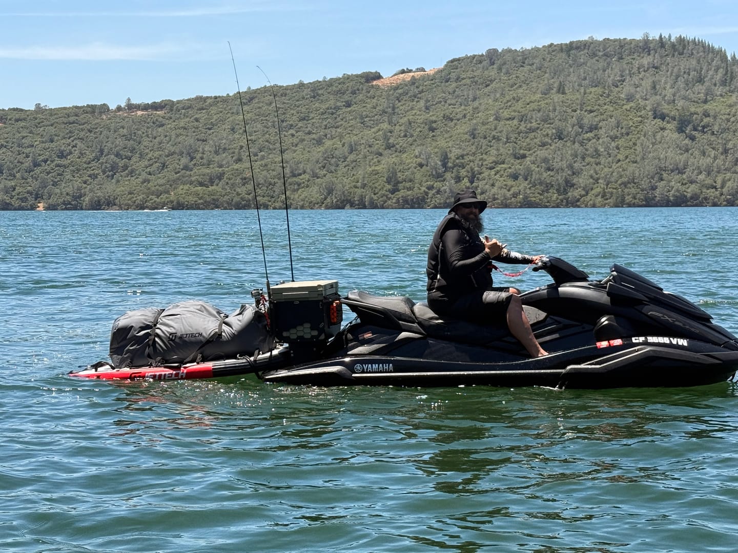 Customer photo review of SLED & TOURING BAG BUNDLE