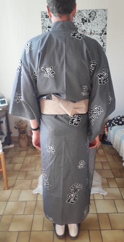 Customer photo review of Ceinture Obi Homme - Beiju