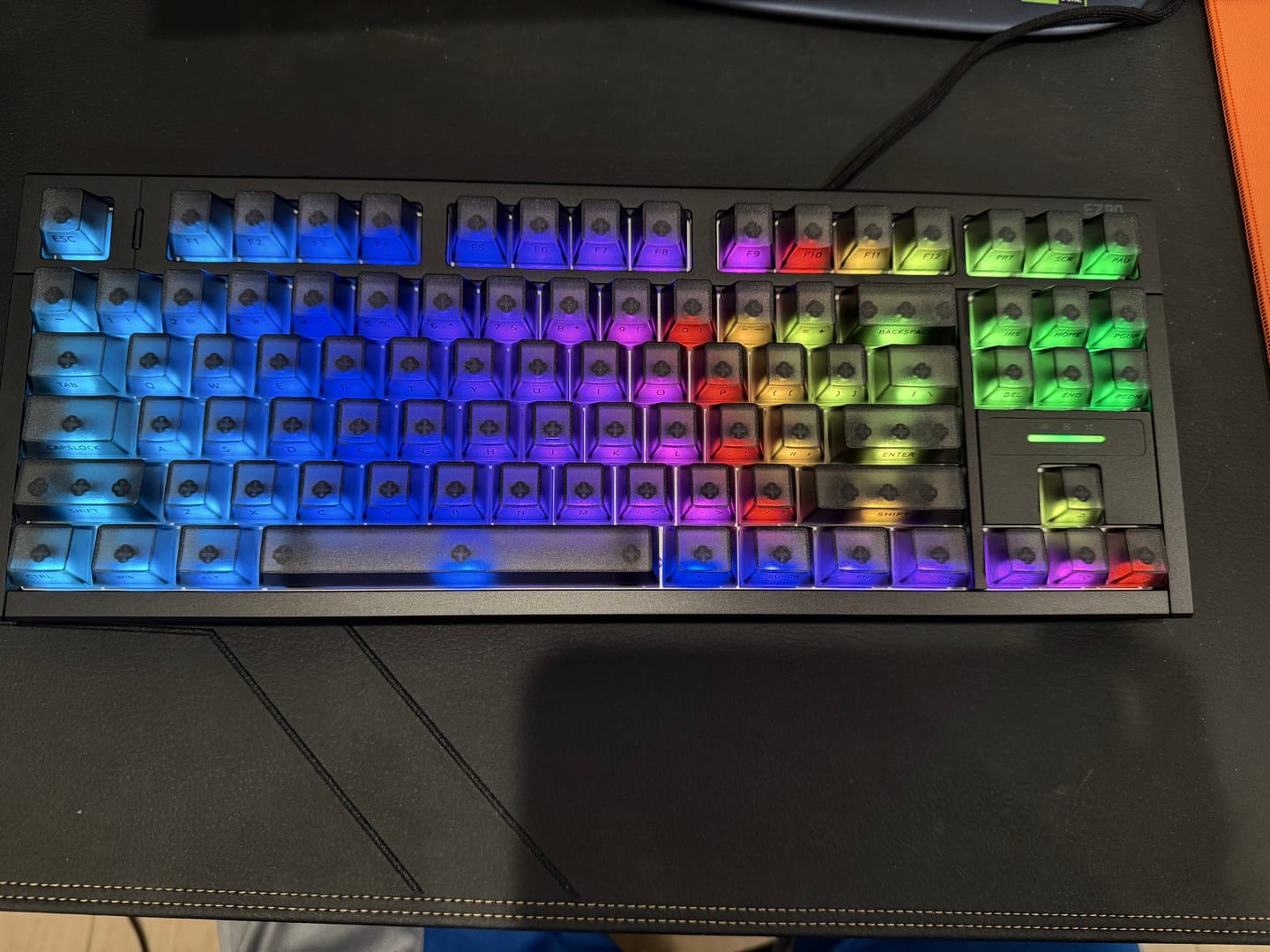 Customer photo review of IQUNIX EZ80 Magnetic Switch Hall Effect Gaming Keyboard