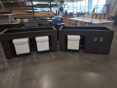 Customer photo review of ICEY-TEK 100 Quart Cooler