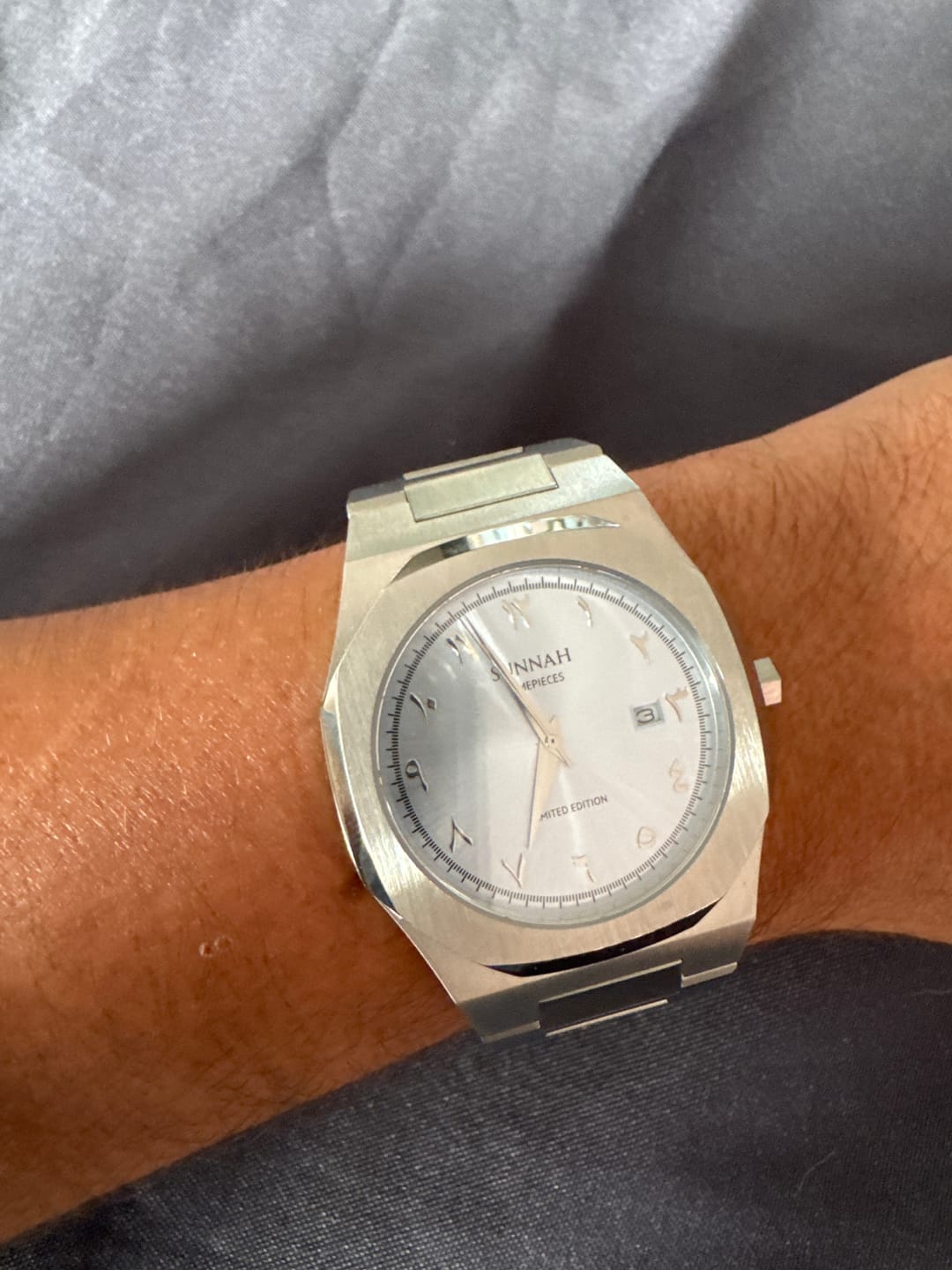 Customer photo review of MEN: Sharp Premium Steel 3.0 Iceblue