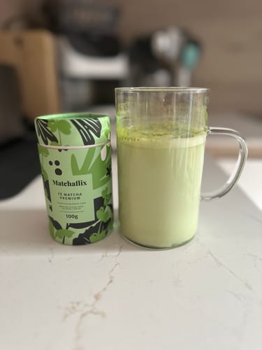 Customer photo review of Té Matcha Premium 100% - (para 1 -3 meses)