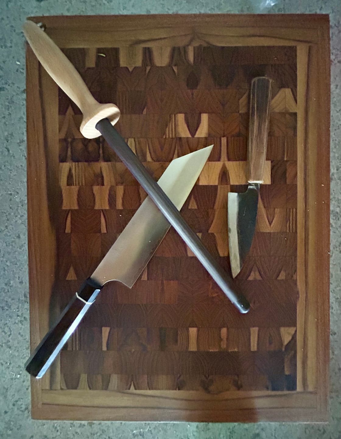 Customer photo review of Ceramic Honing Rod (50% OFF with any Knife)