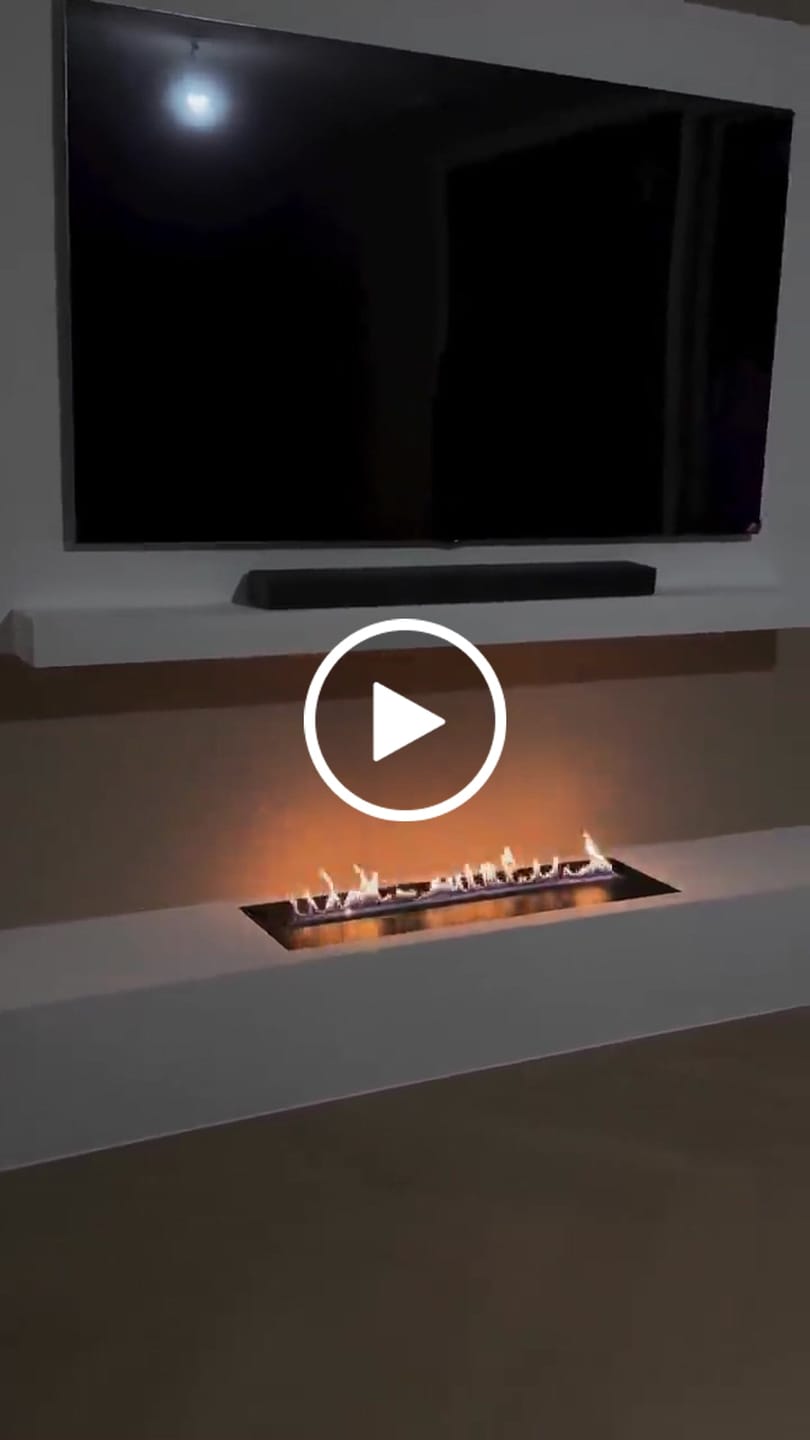 Customer video review of Bioethanol SmartFire Fernbedienung - PRIME A4 120cm
