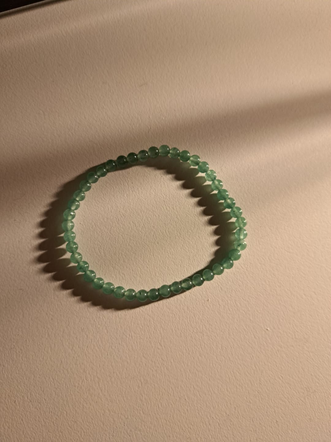 Customer photo review of Bracelet Fin en Pierres Naturelles de 4mm