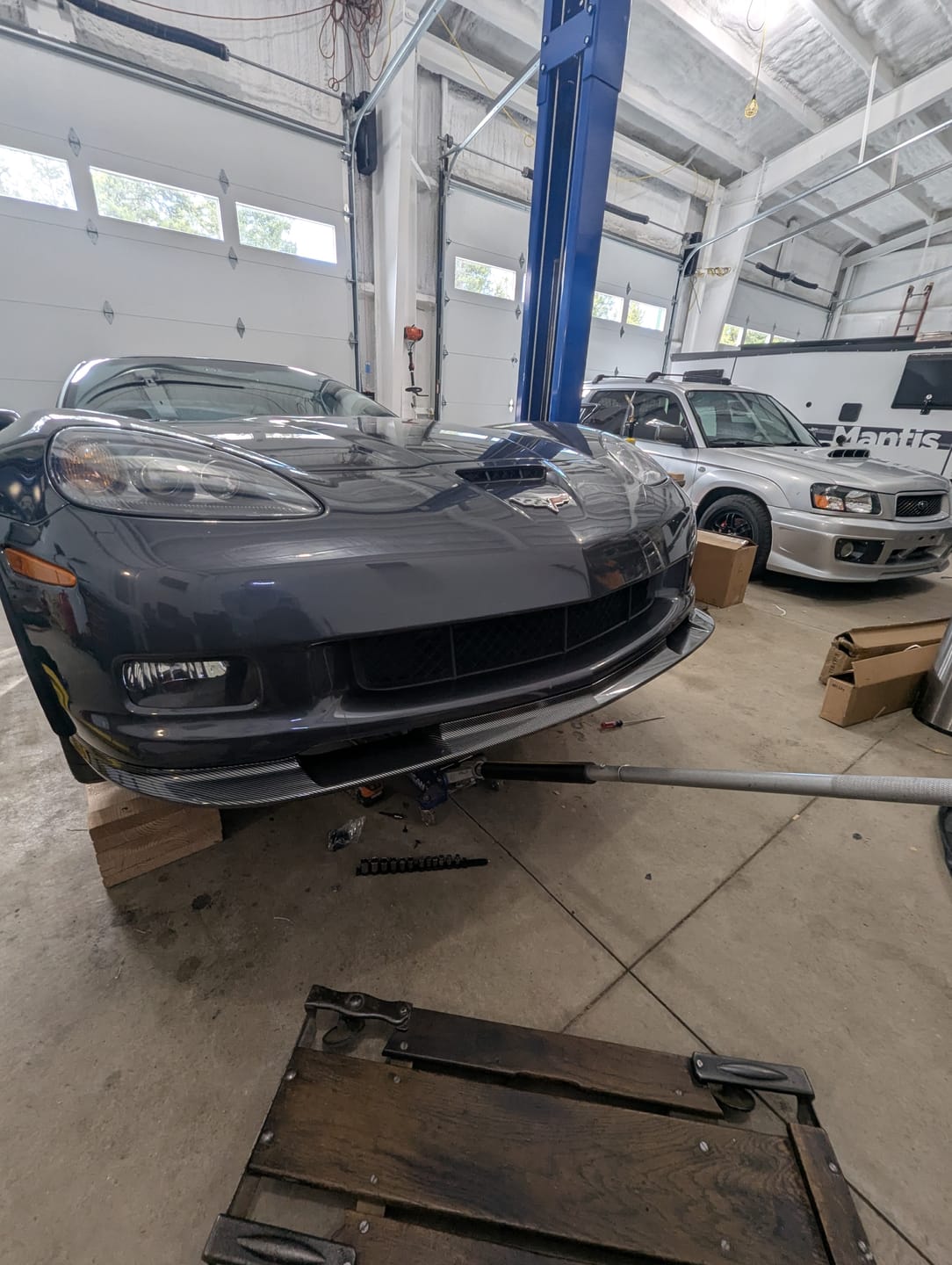 Customer photo review of Corvette C6 Grand Sport / Z06 Front Splitter Lip & Side Skirts Rocker Panels