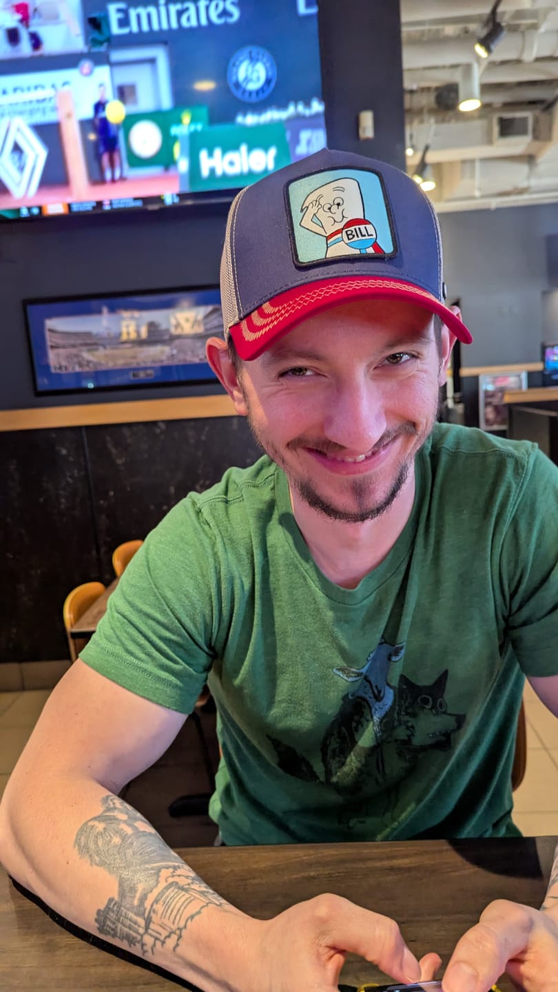 Customer photo review of OVERLORD X Schoolhouse Rock!: Bill Trucker Cap