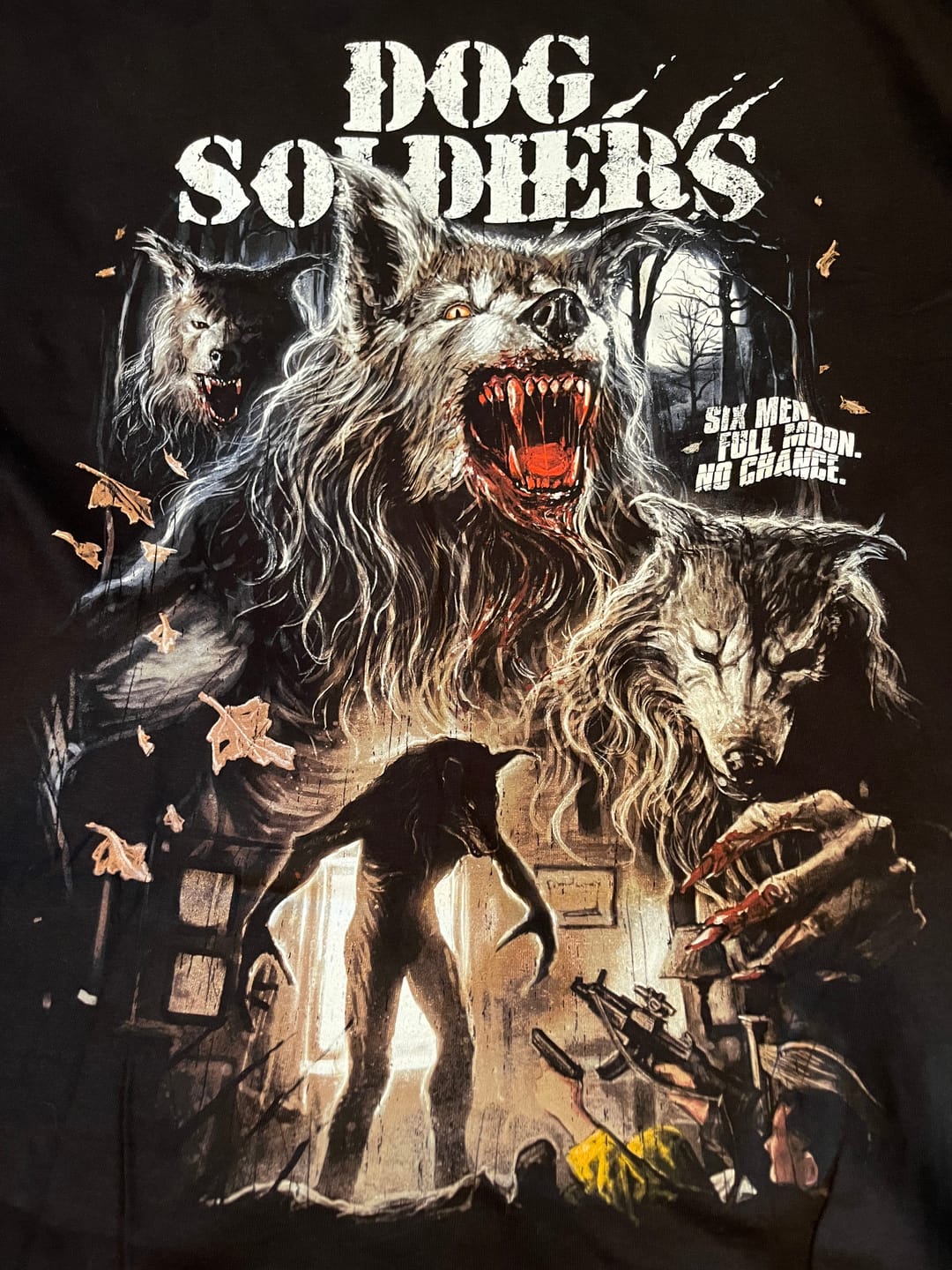 Customer photo review of Dog Soldiers No Chance T-Shirt