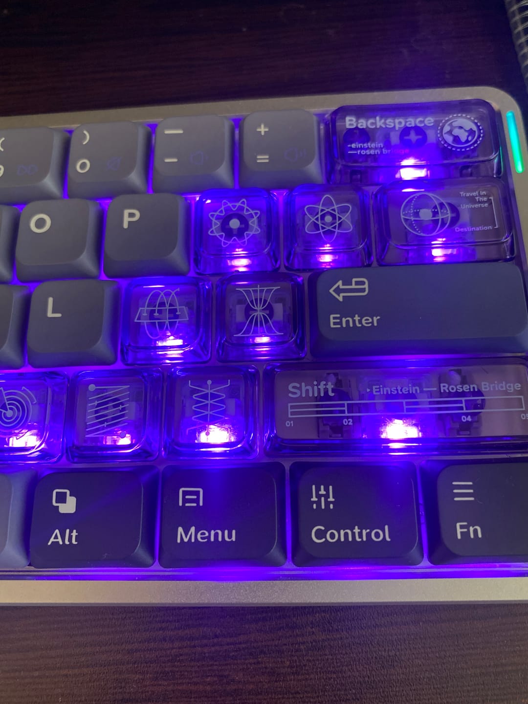 Customer photo review of NuPhy Air60 HE Klavye (Manyetik Switch / HE)