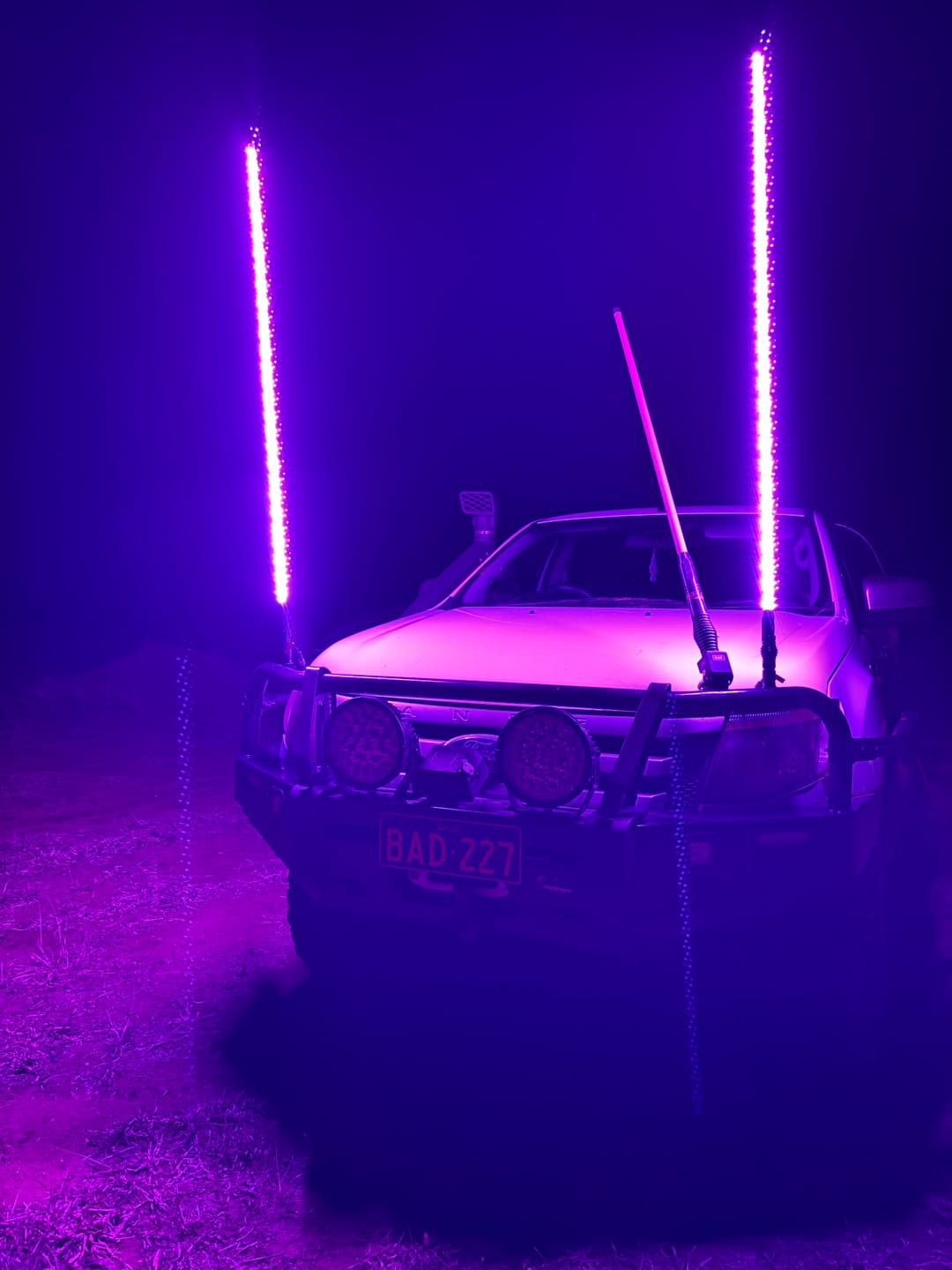 Customer photo review of 5ft LED Whip Lights