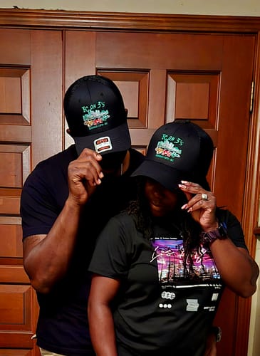 Customer photo review of [12 Pack] Embroidered Trucker Hats