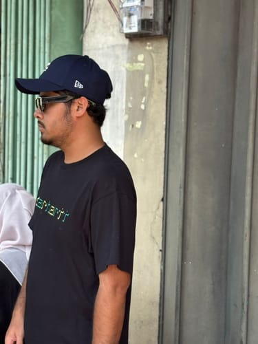 Customer photo review of 9FORTY Los Angeles Dodgers MLB Metal Badge Oceanside Blue Adjustable