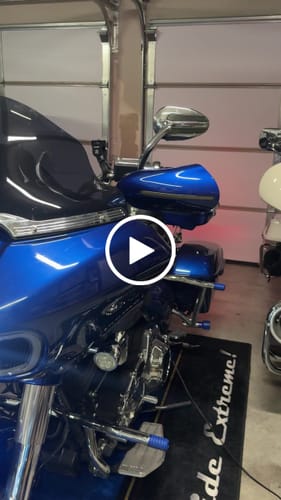 Customer video review of Harley Hand Guards with LED for Touring & Softails