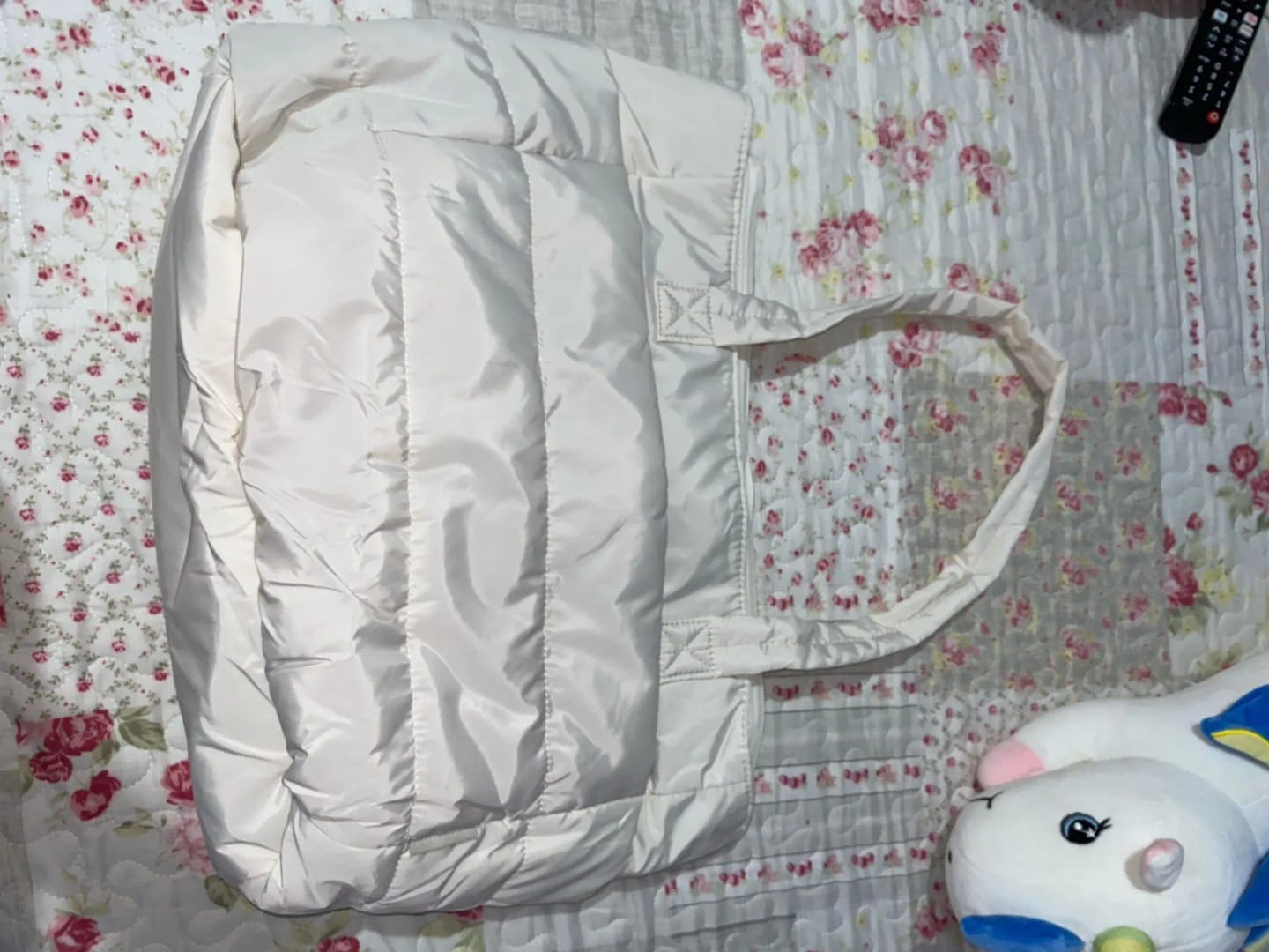 Customer photo review of Alex Puffer Tote Bag