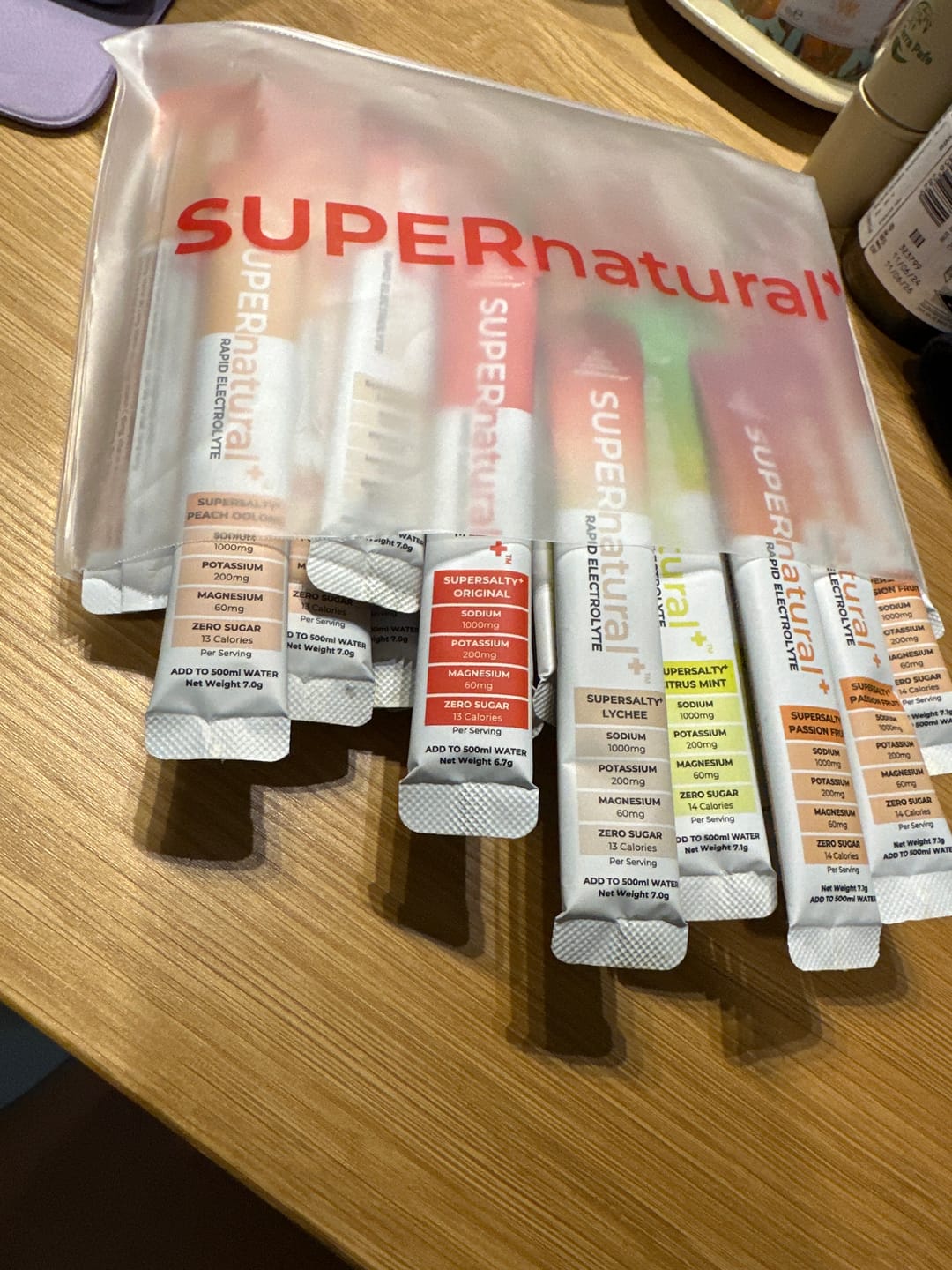 Customer photo review of SUPERSALTY - RAPID ELECTROLYTES