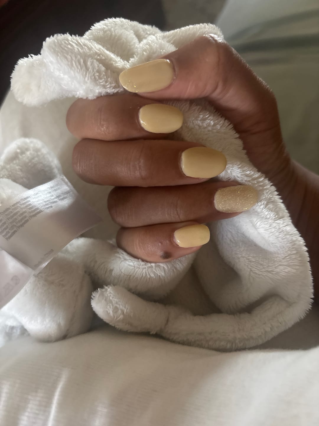 Customer photo review of Diamond White Dipping Powder