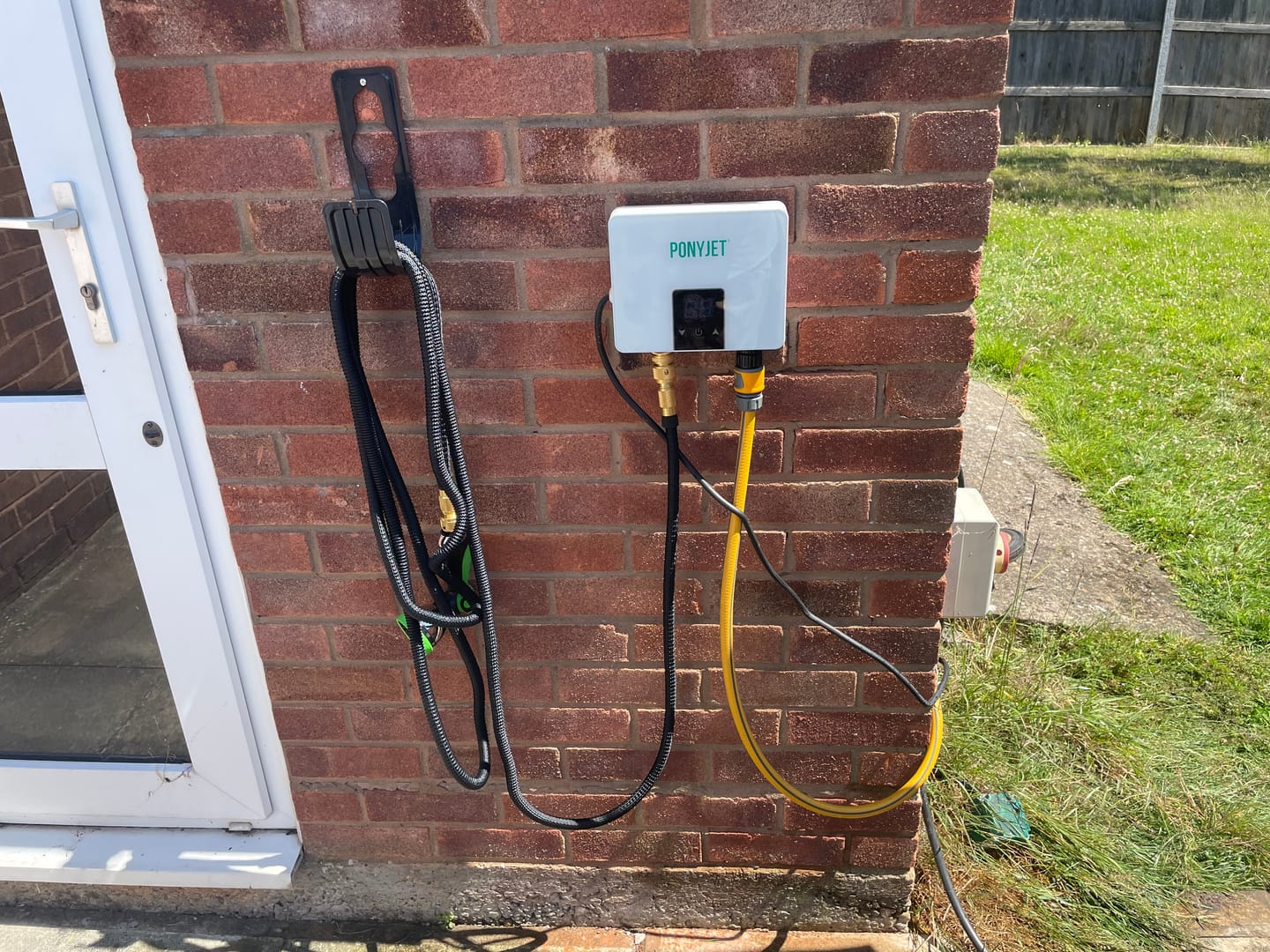 Customer photo review of PetJet Portable Warm Shower Mini™ - 3kw Plug In