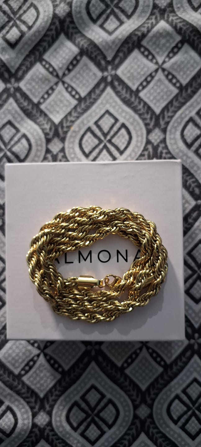 Customer photo review of Rebel Rope Chain