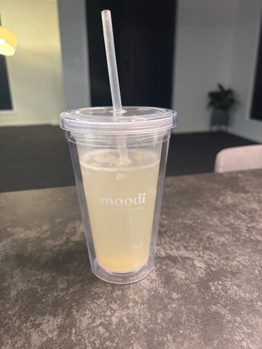 Customer photo review of Blends with Benefits Tumbler