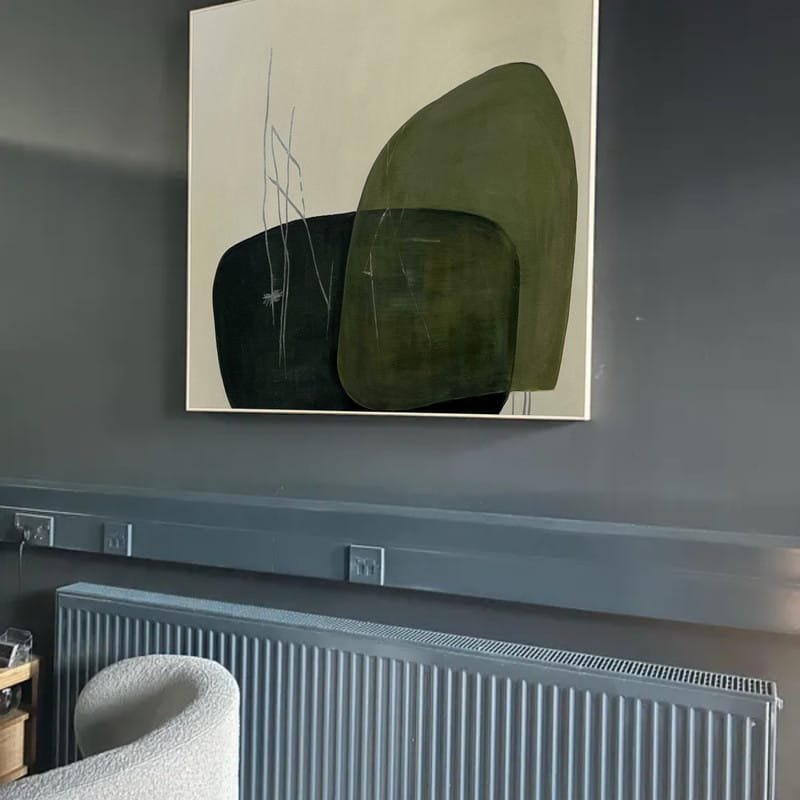 Customer photo review of Abstract Painting Canvas #AP185