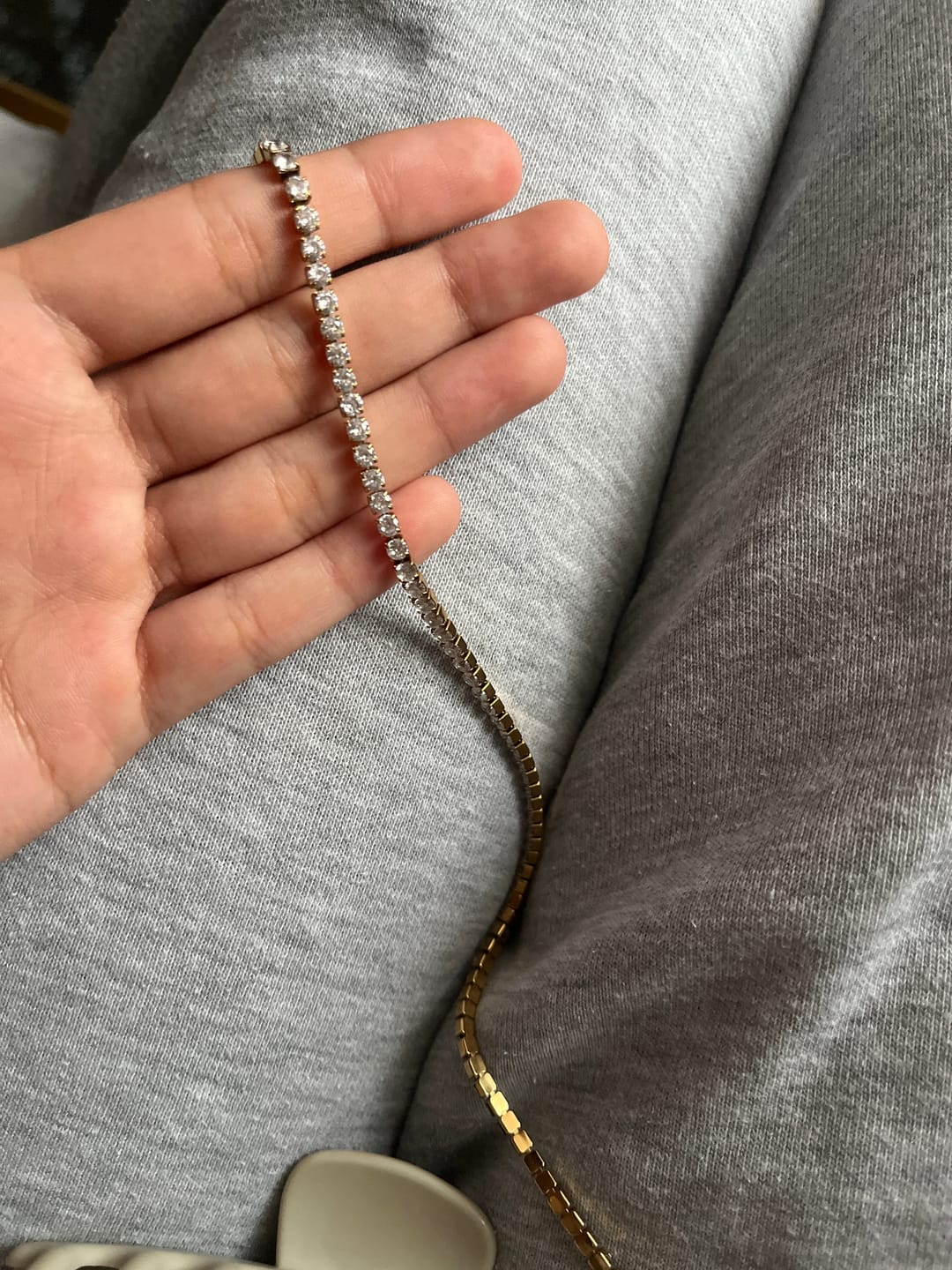 Customer photo review of Ava Necklace Gold
