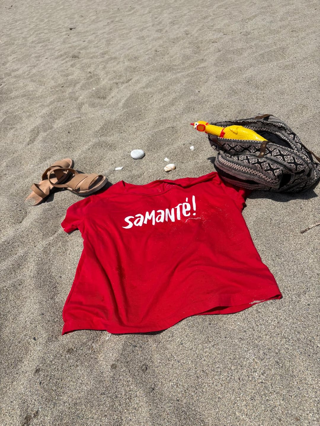 Customer photo review of Camiseta "Samanté!"