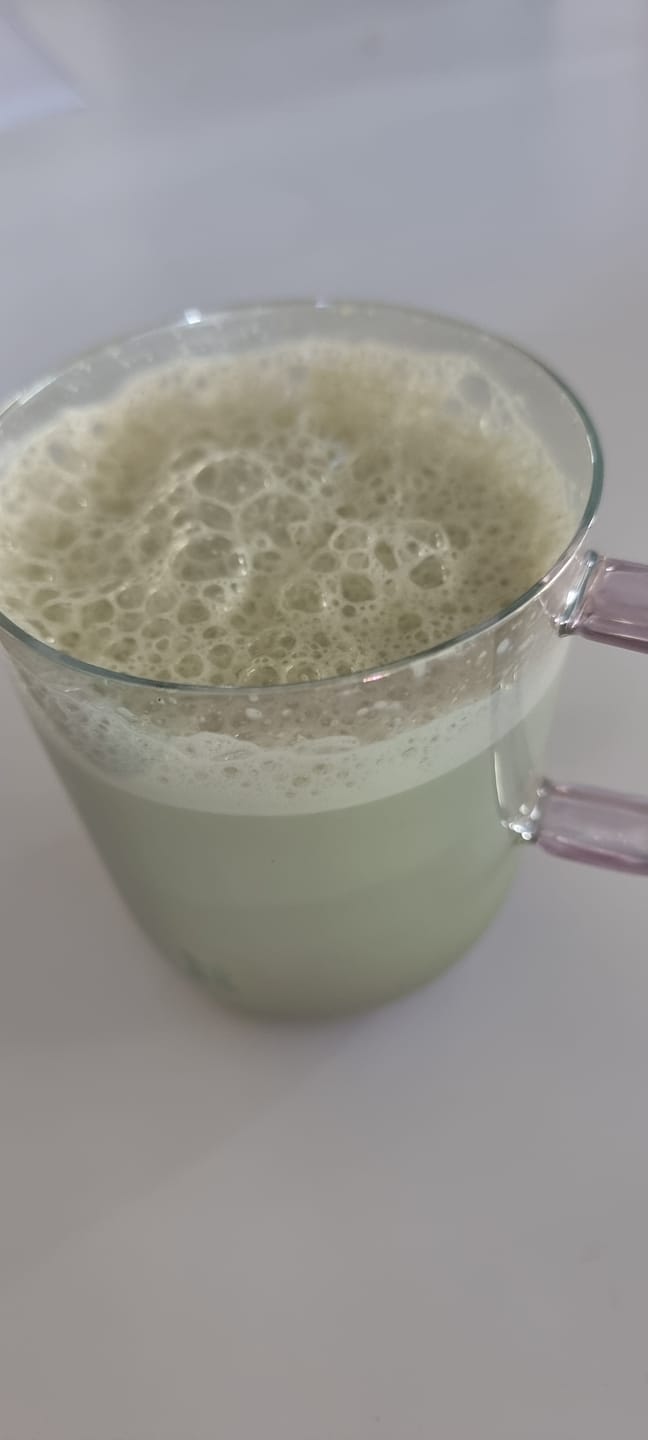Customer photo review of Chocolate Matcha Sample
