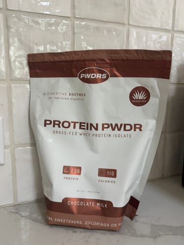 Customer photo review of PROTEIN PWDR