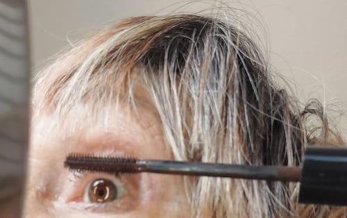 Customer photo review of 92 - Mascara Brown Rubber Brush