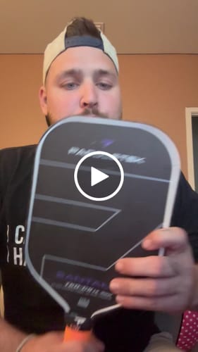 Customer video review of Blackout Camo Edge Tape (3 pack) - Pickleball Paddle Edge Tape