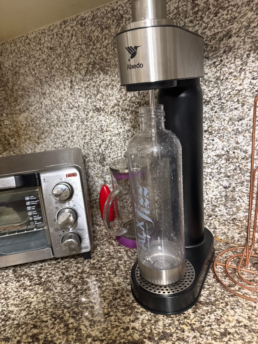 Customer photo review of ALXfizz - Gasificador De Agua