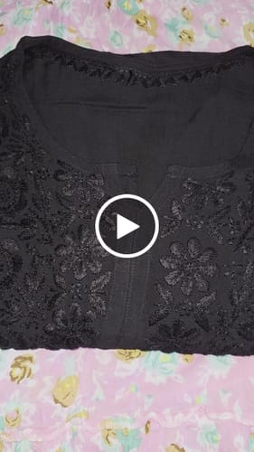 Customer video review of Nazakat Black 2 piece Modal set