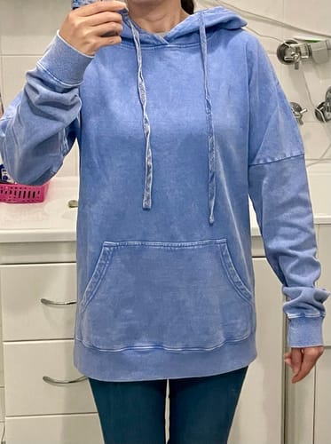 Customer photo review of Unisex Hemp Hoodie 2.0