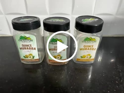 Customer video review of Quince (Fruit of Paradise) Bahi Murabba Safarjal Murabba (بہی کا مربہ) – Fibre- Rich, Good for Heart Health, Improves Digestion & Beneficial for Expectant Women