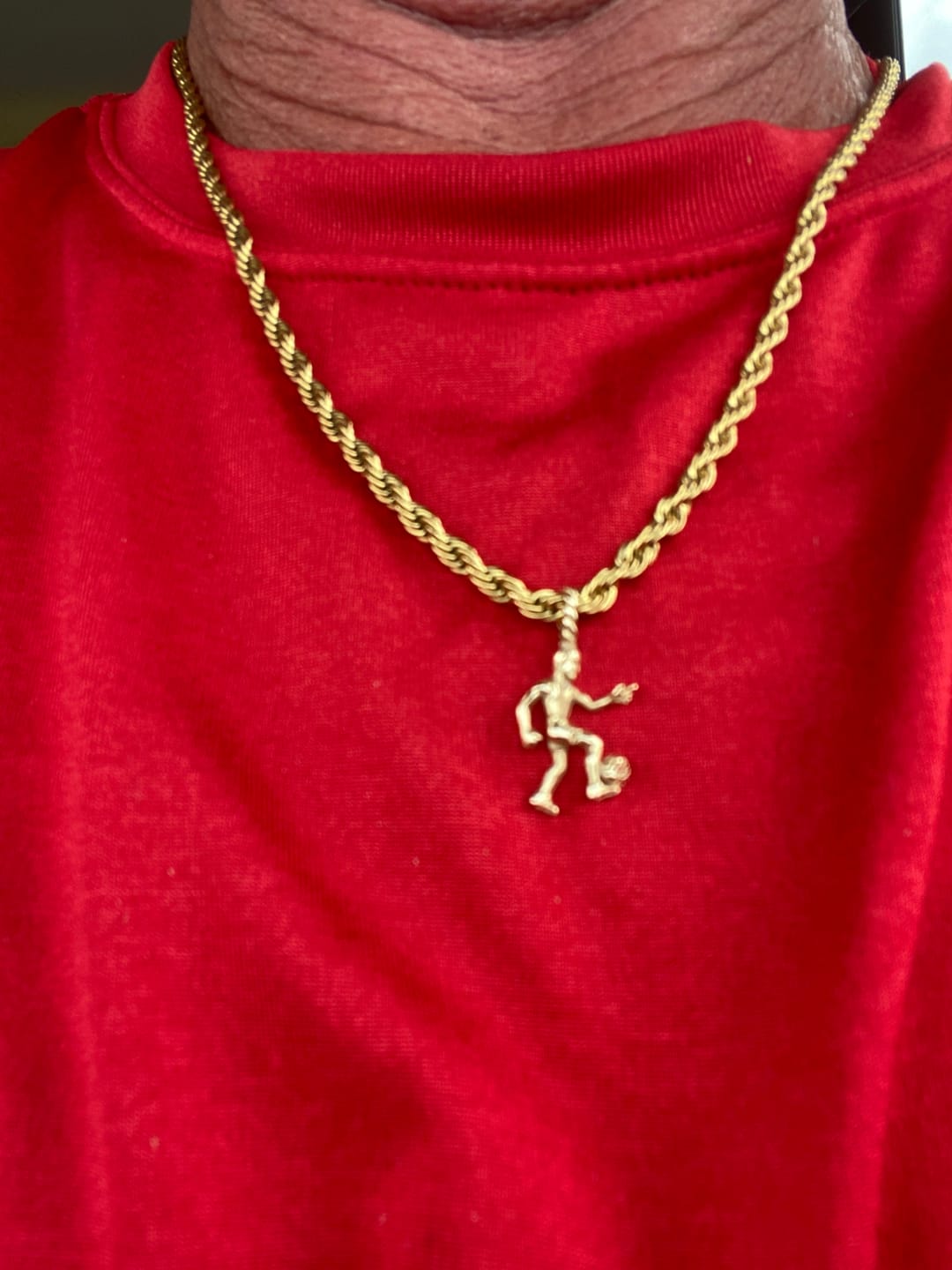 Customer photo review of Premium Rope Chain (Gold) 4mm