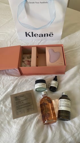 Customer photo review of Mindful Body Set : Damask St. Rosé