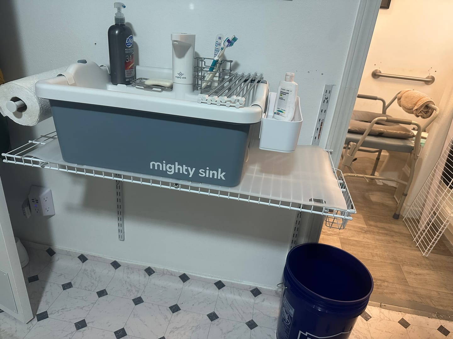 Customer photo review of The Mighty Sink Portable Sink
