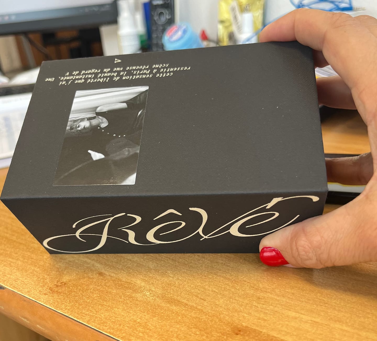 Customer photo review of BTS V - REVE PHOTOBOOK