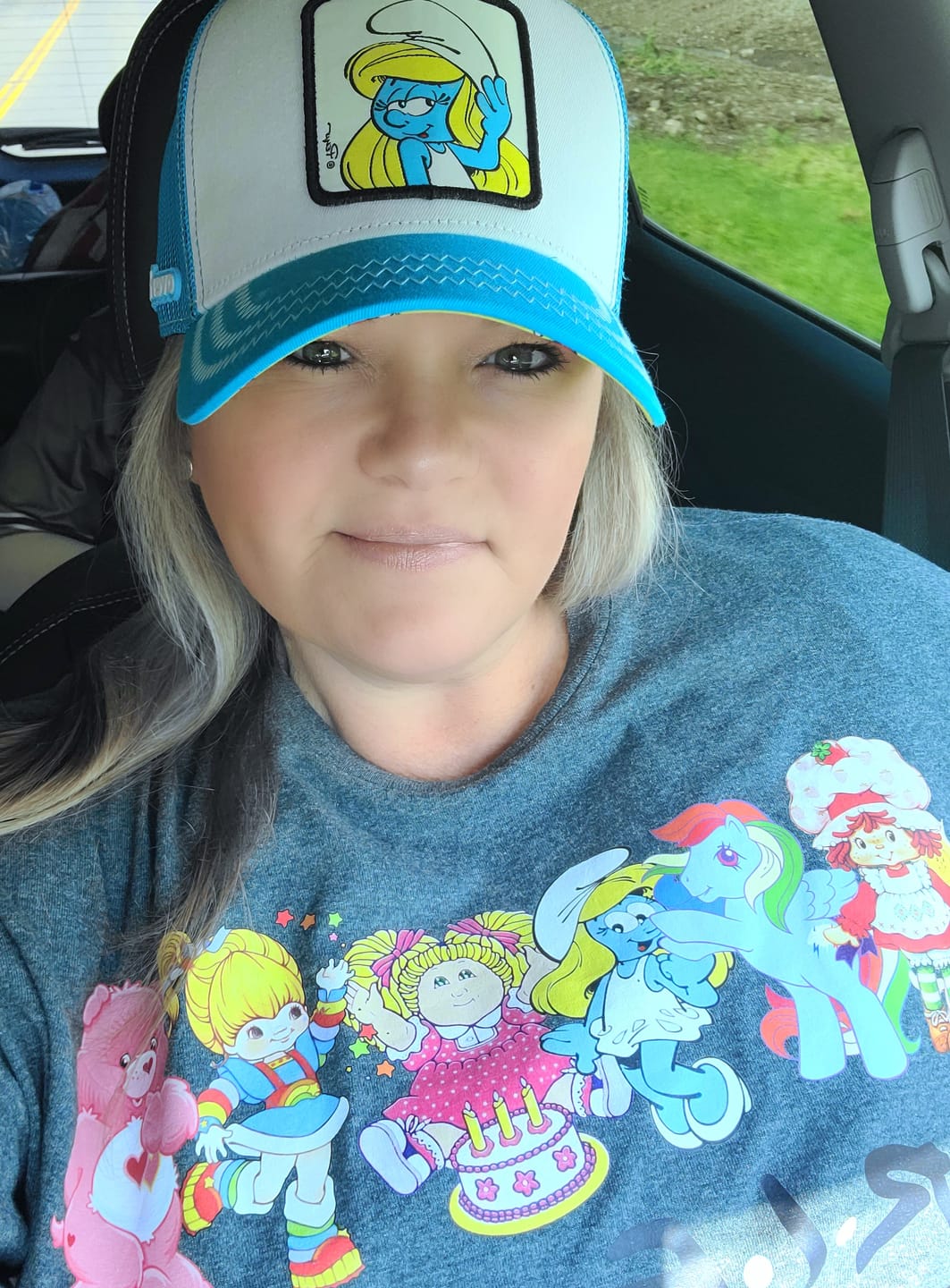 Customer photo review of OVERLORD X Smurfs: Smurfette Trucker Cap