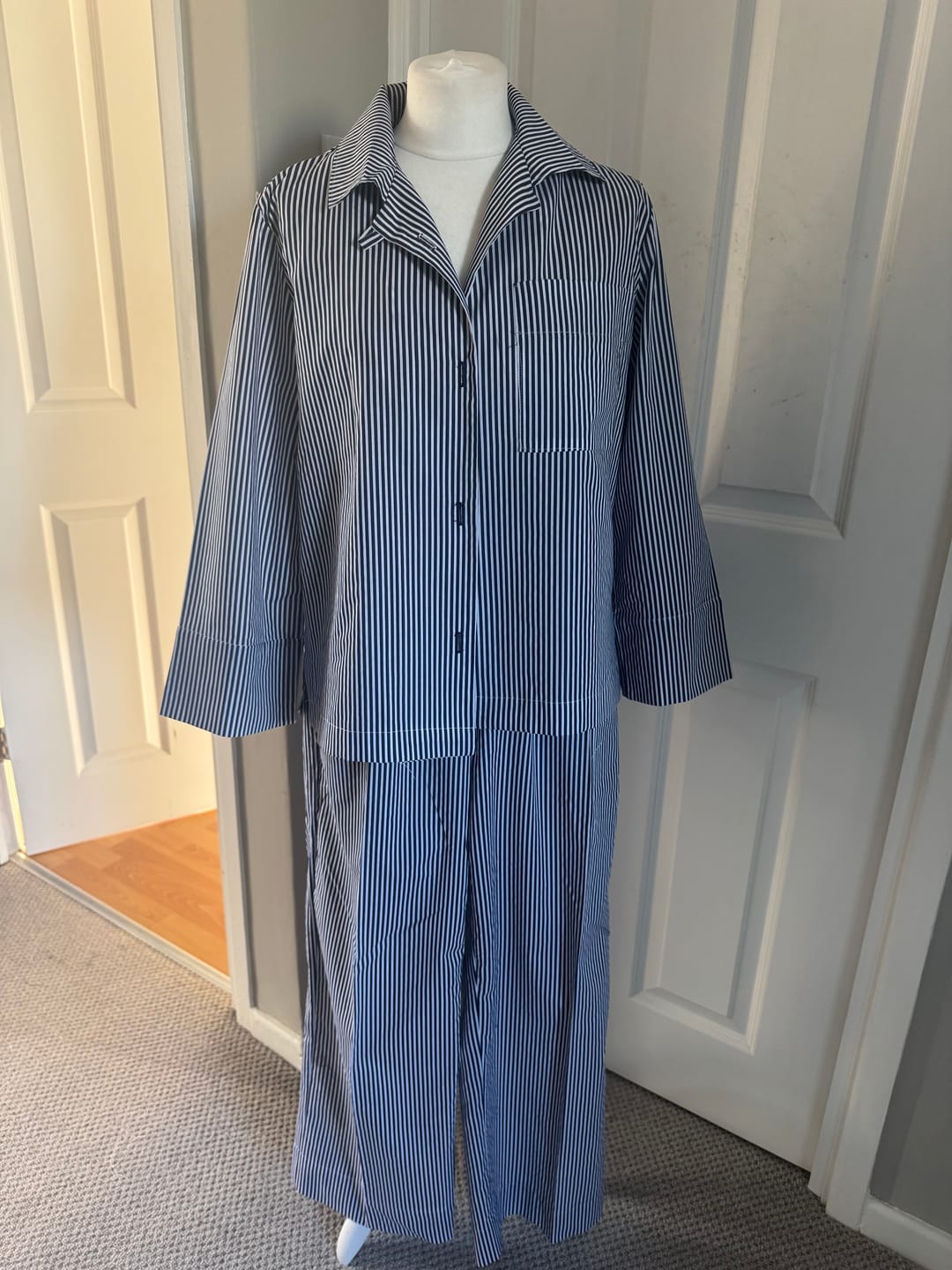 Customer photo review of Candy Stripes Polycotton Fabric